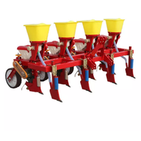 Tracteur agricole miniature 4x4 à 2 rangs, semoir de précision pour maïs à 2-7 rangs, planteur, perceuse avec boîte à engrais