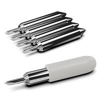 Cuchillas de Vinilo Roland de Alta Calidad, Cuchillas de Carburo para Plotter de Corte de 30, 45 y 60 Grados para Pegatinas y Letreros