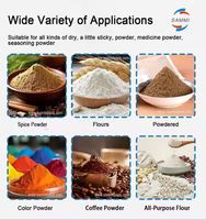 Machine de dosage de poudre haute précision, micro-doseur à vis sans fin pour épices, piment, ail, poivre, poudre de cacao sèche