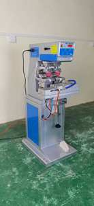 Hochwertiger Desktop-Einfarb-Logodrucker 1-<span class=keywords><strong>2</strong></span> Farben <span class=keywords><strong>2</strong></span>-Kopf Pneumatische Tampondruckmaschine - Product Image 5