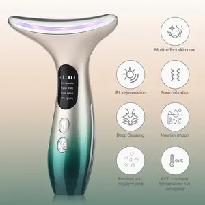 New Arrivals Neck Lift Beauty Device Ems Facial Massage Anti Wrinkle Microcurrent Facial Toning Device Portable Home Abs Pc