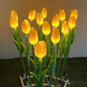 Không thấm nước IP65 LED simulated Tulip đèn chiếu sáng cảnh quan ngoài trời trang trí cảnh quan ánh sáng DC 24V giáng sinh điện - Product Image 2