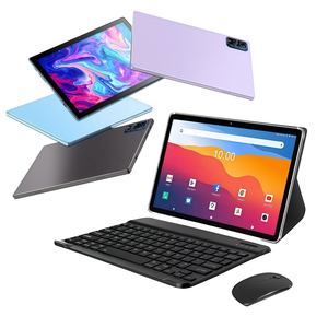 2026 10.1-Inch Android 14 <b>Tablet</b> PC Dual SIM <b>4G</b> LTE Wi-Fi GSM with Detachable for Keyboard Case Active Stylus Pen Set - Product Image 1