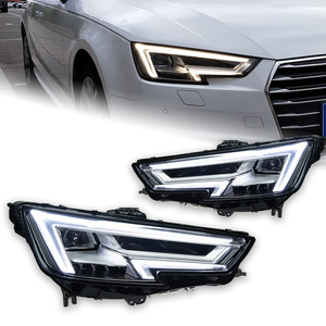 ชุดไฟหน้า LED 12V สำหรับ B9/A4L ปี 2017-2019 พร้อมไฟเลี้ยวแบบไหล ไฟหน้า LED แบบดัดแปลง เพิ่มความสว่างให้การขับขี่ของคุณด้วย Enha - Product Image 3