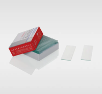 Ultra-thin 1-1.2mm Clear Smooth Frosted Microscope Slide/Glass 7101 7102 7103 7104 7105 for School Laboratory