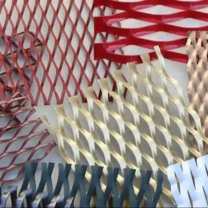 Diamond Aluminum Sheet Expanded Metal Wire Mesh Galvanized High Quality Fence Expanded Wire Mesh