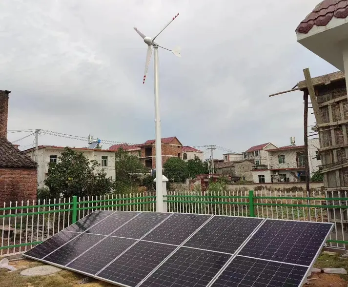 Molinos de viento de alta eficiencia, sistema de energía Solar híbrido eólica de 10KW, 96V-380V, turbina aerogeneradora, sistema de 10kW