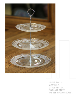 Etolies Tortenständer, Glas-Cupcake-Dessertständer mit mehrstufigem Serviertablett für Teeparty, Hochzeit - Product Image 3