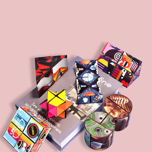 Đồ Chơi Giảm Căng Thẳng Hộp Chuyển Hình Rèn Luyện Não Đồ Chơi Khối Lập Phương Ma Thuật Từ Tính Hình Học 3D - Product Image 2