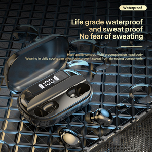 My muze-<span class=keywords><strong>auriculares</strong></span> inalámbricos con estuche de carga, <span class=keywords><strong>auriculares</strong></span> intrauditivos impermeables para juegos - Product Image 3