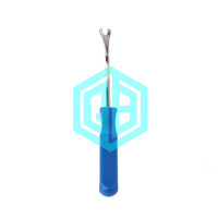 Tournevis extracteur d'ongle extracteur V forme tête Tack Lifter clou agrafe Rivet Tack extracteur adapté pour Auto voiture réparation menuiserie clous