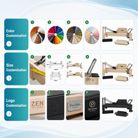Accessoires professionnels pour Reformer Pilates, logo personnalisé, Reformer Pilates, Reformer Box
