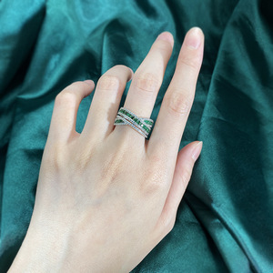 Nuevo Producto Popular en Lazada 2023, Anillo Entrelazado Pai <span class=keywords><strong>Ai</strong></span> de Estilo Europeo y Americano - Product Image 6
