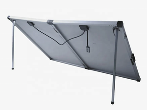 Panel <span class=keywords><strong>Solar</strong></span> Plegable Sunfield SFED-G240M de 240W, Panel <span class=keywords><strong>Solar</strong></span> Rígido Plegable de 2x120 Vatios, 21.63V, con Soporte Ajustable - Product Image 2