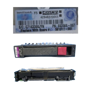 ฮาร์ดดิสก์ SAS ขนาด 2.5 นิ้ว ความจุ 600GB ความเร็ว 10K RPM รุ่น 581286-B21 สำหรับเซิร์ฟเวอร์ระดับองค์กร ความเร็วในการถ่ายโอนข้อมูล 6Gb/s ผู้จัดจำหน่ายอุปกรณ์จัดเก็บข้อมูลภายใน - Product Image 3