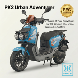 Scooter à injection de carburant Euro 5 125CC, 4 temps, refroidissement par air, 80 km/h, moto à essence pour adultes avec frein à disque - Product Image 1