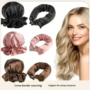 Rizador sin calor, diadema, moño de satén suave, rizadores de pelo, juego de rodillos de pelo <span class=keywords><strong>para</strong></span> dormir con ondas mágicas - Product Image 1