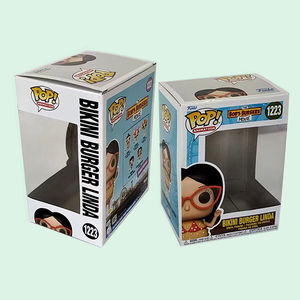 批发流行Funko定制透明盒0.35毫米4英寸Funko流行盒保护器乙烯基/聚氨酯/聚氯乙烯玩具包装展示盒 - Product Image 2