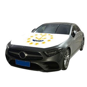 Venta al por mayor 120x150cm Rhode Island Car Hood Covers Resistente al desgaste y Durable Banderín Estilo Motor Hood Cover - Product Image 3