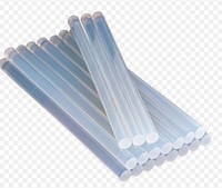 Bâton adhésif thermofusible de colle transparente directe d'usine pour l'application multiple mastics et adhésifs de bonne qualité