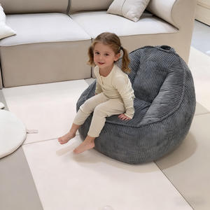 เก้าอี้บีนแบ็กสำหรับเด็กเฟอร์นิเจอร์ห้องนอนเด็กทนทานต่อน้ำทำความสะอาดง่าย - Product Image 5