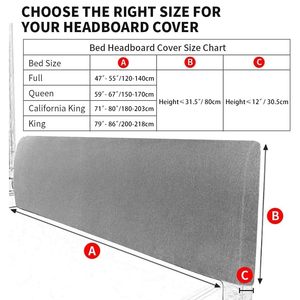 Custom rimovibile testa Cove imbottita protezione antipolvere in velluto copri copricostena <span class=keywords><strong>letto</strong></span> Stretch - Product Image 4
