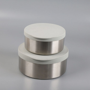 Stainless Steel Minimalist <b>Kitchen</b> Food <b>Storage</b> <b>Container</b> 64Oz Clip-on Lid Airtight Dishwasher Safe Injection-Molded for Home - Product Image 5