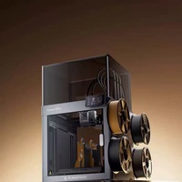 Impresora 3D FDM FlashForge Creator 5 Pro de 4 cabezales de impresión, multicolor, sin purga, de alta velocidad, de escritorio