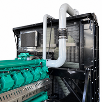 Groupe électrogène diesel de puissance de pointe 2000 kW 50/60 Hz, groupe électrogène industriel de type ouvert pour l'alimentation électrique, générateur de secours pour les mines et les centres de données