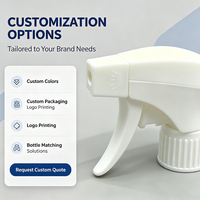 Bouchon de pulvérisateur à gâchette en mousse plastique écologique, résistant aux produits chimiques, non métallique, pour le nettoyage des animaux de compagnie