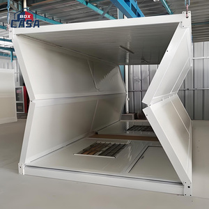 בית מיכל נייד מתקפל 20ft לוח סנדוויץ פלדה עבור אתר בנייה/משרד - Product Image 2