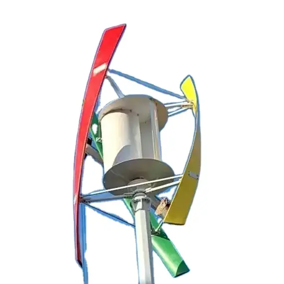 CE Approval Smart 5KW 8KW 10KW 20KW Vertical Wind Turbine X Type Windmill With On-grid Inverter Include Wifi Monitor