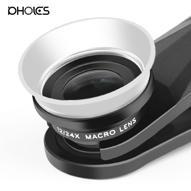 Mobile Phone Universal External Lens 12x/24x 2-in-1 Macro Focus SLR Camera Special Effects Lens China