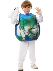 <span class=keywords><strong>Disfraz</strong></span> de Globo Terráqueo Unisex para el Día de la Tierra, <span class=keywords><strong>Halloween</strong></span>, Carnaval, <span class=keywords><strong>Disfraz</strong></span> de Mapa del Mundo para Niños, Actuación en Escenario - Product Image 3