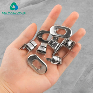 Broche de bloqueo giratorio plateado de fábrica para monedero, fabricación de bolsos, cierres de <span class=keywords><strong>Hardware</strong></span>, sujetadores, piezas especiales de cuero para bolsos, accesorios - Product Image 3