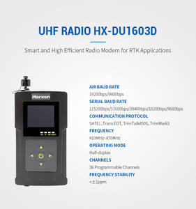 Harxon-Radio externa inalámbrica, dispositivo de comunicación de datos, UHF, 410 y 470MHz - Product Image 6