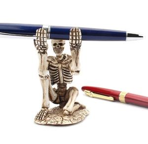 إبداعي رف سطح المكتب هيكل عظمي ديكور القرطاسية الحرف اليدوية الراتنج - Product Image 2