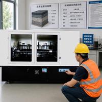 Automatic High Accuracy 1% Asphalt Rutting Tester Wheel Tracking Machine Rut Depth Analyzer Digital 100W for Testing Equipment