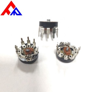 Professional Manufacturer Wholesale 5 Pin 50K 12.5mm RK128 Series Rotary Potentiometer <b>Switch</b> Rheostat for Electronic - Product Image 2