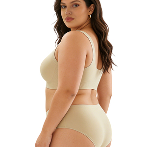 Reggiseno Wireless di Alta Qualità Comodo e Modellante Stile Canotta per Donna, Reggiseno <span class=keywords><strong>Senza</strong></span> Cuciture in Gel Morbido con Supporto Plus Size - Product Image 5