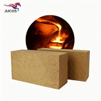 Brique réfractaire à haute teneur en alumine 1580-1770°C SK35 SK36 SK37 SK38 pour revêtement de four à soufflerie chaude