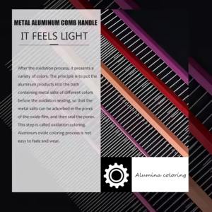 Commercio all'ingrosso della fabbrica in acciaio inox pettine per pidocchi di gatto <span class=keywords><strong>Pet</strong></span> toelettatura pettine per il cane con la carta legata di imballaggio - Product Image 4