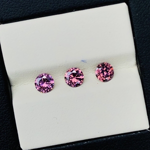 Langsung dari pabrik moissanite morganite naungan kubik zirkonia bentuk bulat terkalibrasi ukuran batu permata longgar untuk membuat perhiasan tinggi