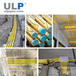 ท่อลูกฟูกแรงดันสูงแบบไทย PVC-U ULP <span class=keywords><strong>มาตรฐาน</strong></span> Tis Industrial Application Non-oxic Anti-UV FLEXIBLE TUBE - Product Image 5