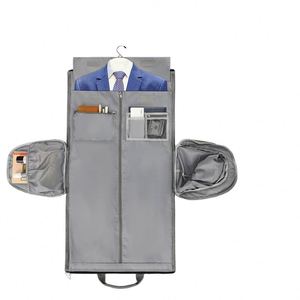BSCI factory Custom Convertible <b>Garment</b> <b>Bag</b> with Shoulder Strap Carry on <b>Garment</b> Duffel <b>Bag</b> - Product Image 1