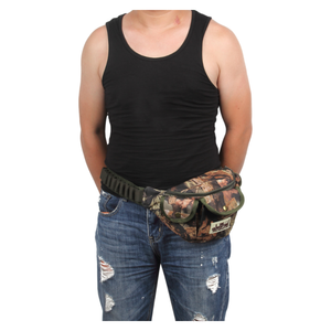Sac banane Oxford camouflage 20 compartiments pour activités de plein air, pochette de ceinture réglable, organisateur de rangement d'outils, équipement de camping - Product Image 6