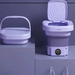 Lavadora Portátil Automática para Bebés con Alimentación USB/CA, Cuidado Suave de la Ropa para Bebés y Uso Familiar, Viajes al Aire Libre/Hotel - Product Image 4