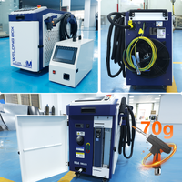 Soudeuse laser portable 2000W refroidie par eau pour la fabrication de tôles métalliques