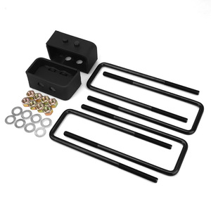 Ford F150 Lift Kit Steel U-Bolts <b>Elevating</b> Blocks 2004-2019 Rear Wheel Chassis Heightening <b>Parts</b> - Product Image 5