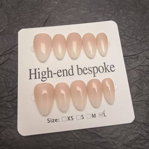 <span class=keywords><strong>Uñas</strong></span> Postizas de Almendra Artificiales al por Mayor, Patrones Tallados y Pintados a Mano, Suministros para <span class=keywords><strong>Uñas</strong></span>, Estampado de Leopardo, Popular - Product Image 1
